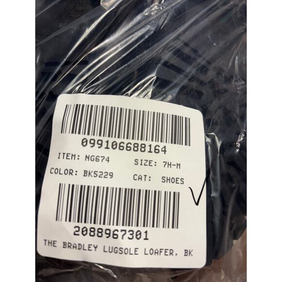 Madewell Bradley Lugsole Loafers 7.5 Black NWT Flats NG674 Academia Prep Capsule - Picture 6 of 7